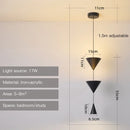 Axyaa Minimalist LED Art Hourglass Chandelier for Home Decoration
