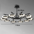 Axyaa Nordic Chandeliers Dining Room Pendant Lights Ceiling Fixture