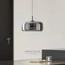 Axyaa Glass LED Pendant Lights Dining Room Chandelier Bar Restaurant Home Decor