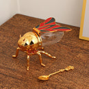 Axyaa Bee Seasoning Jar: High-End Kitchen Ornament & Seasoning Box