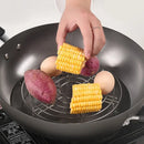 Axyaa Stainless Steel Steamer Pot with Dumplings, Eggs & Grill Stand - Multifunction Tableware