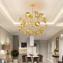 Axyaa Multi-Head Trumpet Pendant Chandelier for Kitchen & Living Rooms