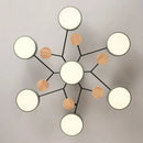 Axyaa LED Chandelier 3-Color Light - Modern Nordic Ceiling Pendant Lamp