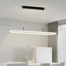 Axyaa Long Ring Pendant Lights for Modern Dining Room and Bar Counter