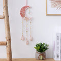 Axyaa Moon Crystal Pendant Sun Catcher Garden Car Decoration