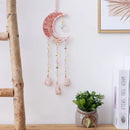 Axyaa Moon Crystal Pendant Sun Catcher Garden Car Decoration