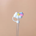 Axyaa Silicone Straw Cap Cover for Tumblers & Water Bottles
