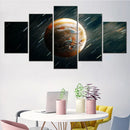 Axyaa Jupiter Canvas Wall Art for Home Decor