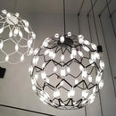 Axyaa Nordic LED Pendant Light: Modern Design for Restaurant, Cafe, and Mall