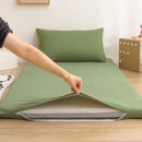 Axyaa 360° Zipper Mattress Protector Cover for Single/Double Beds - 90/150cm