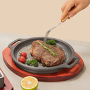 Axya Maifan Slate BBQ & Seafood Stone Plate Set