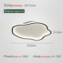 Axyaa Cloud LED Ceiling Light: Modern, Minimalist, Warm, Romantic for Children's Room.