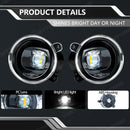 Axyaa LED Fog Lamps for Land Rover Discovery Range Rover Sport L322 - White Yellow
