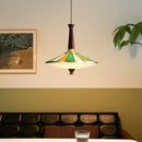 Axyaa Wooden Copper Pendant Lamp for Home Decor