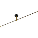 Axyaa Modern LED Chandelier Black/Gold/White for Corridor Aisle Cloakroom Lighting