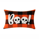 Axyaa Embroidered Ghost Halloween Pillow Cover - 45X45