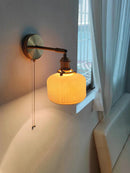 Axyaa Modern Minimalist Indoor LED Wall Sconce for Bedroom Décor