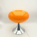 Axyaa Green/Yellow Apple Glass Desk Lamp with LED Projection Lighting
