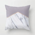 Pink Glitter Letter Flower Geometric Cushion Cover by Axyaa