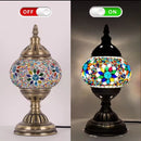 Axyaa Handmade Glass Mosaic Table Light for Home and Hospitality Settings