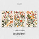 Axyaa Boho Wildflower Prints Set - Floral Wall Art Trio for Stylish Home Gallery