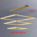 Axyaa Elegant Crystal Chandelier for Living Room and Dining Room - Luxury Pendant Lighting