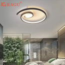 Axyaa Nordic Art LED Ceiling Lamp Modern Minimalist for Home Bedroom Study