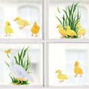 Axyaa Duck Family Glass Decals Set for Kids Room Decor