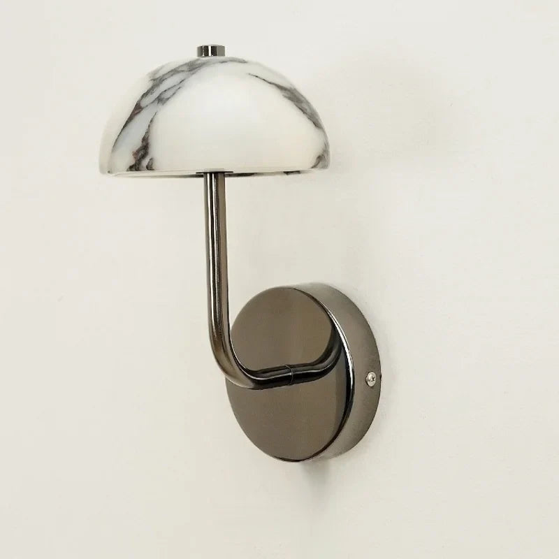 Axyaa Nordic LED Wall Sconce Marble Iron Modern Interior Lighting