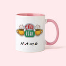 Axyaa Friends Central Perk Mug – 11oz Ceramic Tea Cup, Perfect Gift for Friends