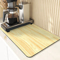Axyaa Kitchen Coaster: Absorbent Drying Mat, Arbor Print, Dish Drying Mats, Table Pads