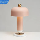 Axyaa Pink Mushroom LED Lamp for Living Room Bedroom Study Decoration