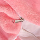 Axyaa Milk Velvet High Gram Duvet Cover - Thick & Warm Large Double Bedding