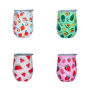 Axyaa Stainless Steel Eggshell Cup - Insulated Red Wine & Coffee Mug