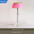 Axyaa LED Crystal Table Lamp for Home Decor in Bedroom or Living Room
