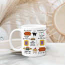 Axyaa Friends Central Perk Mug 11oz - Coffee Tea Cup Mother's Day Gift