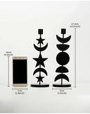 Axyaa Nordic Iron Candlestick Assembly for Romantic Dining Table Decor