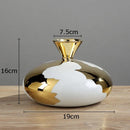Axyaa Ceramic Vase for Nordic Style Home Decor in Living Room and Wine Cabinet