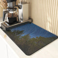 Axyaa Fujiyama Sakura Coasters Mats & Placemats: Plant Style Kitchen Table Mat