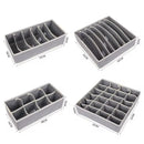 Axyaa Closet Organizer Box for Jeans Drawer Pants System Storage Organizer