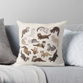 Axyaa Astrology Home Pillow Case 45*45 Modern Living Room Sofa Nordic Style