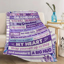 Axyaa Vintage-Inspired Flannel Throw Blanket - Soft Love-Filled Gift for Son