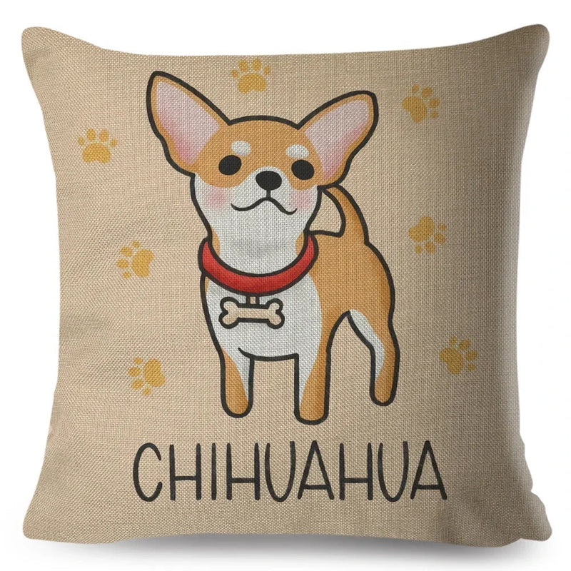 Axyaa Cartoon Cat Cushion Cover 45x45cm