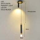 Axyaa Modern Acrylic LED Pendant Lights - Double Head Adjustable Nordic Style