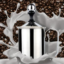 Axyaa Stainless Steel Milk Frother Manual Coffee Mixer Tool