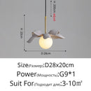 Axyaa LED Pendant Lights for Study Room, Bedroom, Bar, Living Room - Modern Indoor Chandelier