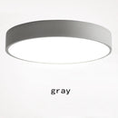 Axyaa Solid Wood Round LED Ceiling Lamp for Bedroom and Living Room