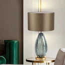 Nordic Style Glass Table Lamp by Axyaa - Elegant LED Light for Home Decor