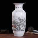 Axyaa Modern Chinese Style Ceramic Vase Decoration Handicraft for Living Room