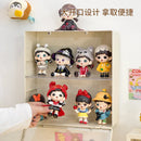 Axyaa Plush Doll Storage Box: Dust-Proof & Spacious for Labubu Blind Box Display